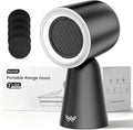 Portable Range Hood with LED Light, 3-Speed Exhaust kitchen Fan
