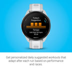 Garmin Forerunner® 165, Running Smartwatch, 43mm, Black