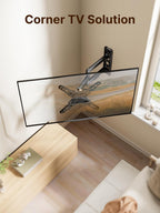 monTEK Full Motion Small TV Wall Mount for 13-43 Inch TVs up to 44 lb