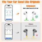 3 Pairs Replacement Ear Tips for AirPods Pro 2nd & 1st(Small, Black)