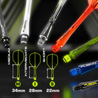 WINMAU | Fusion Integrated Dart Flights & Dart Stems | No.2