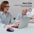 TECKNET Bluetooth Mouse, Wireless Mouse Rechargeable