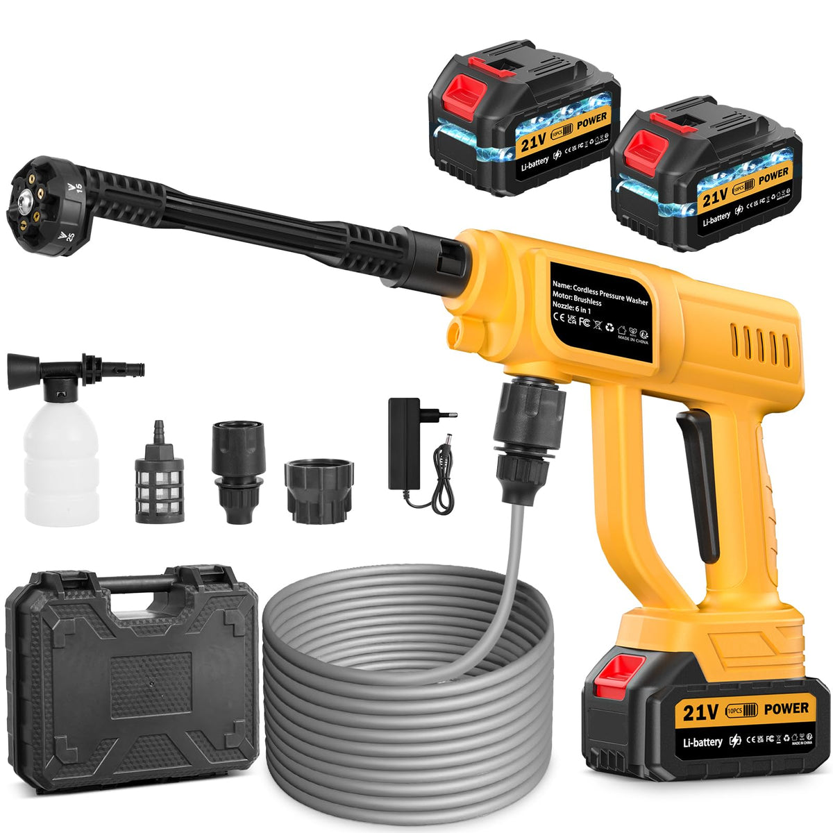 Cordless Portable Washer, Handheld Washer, Battery Operated Washer