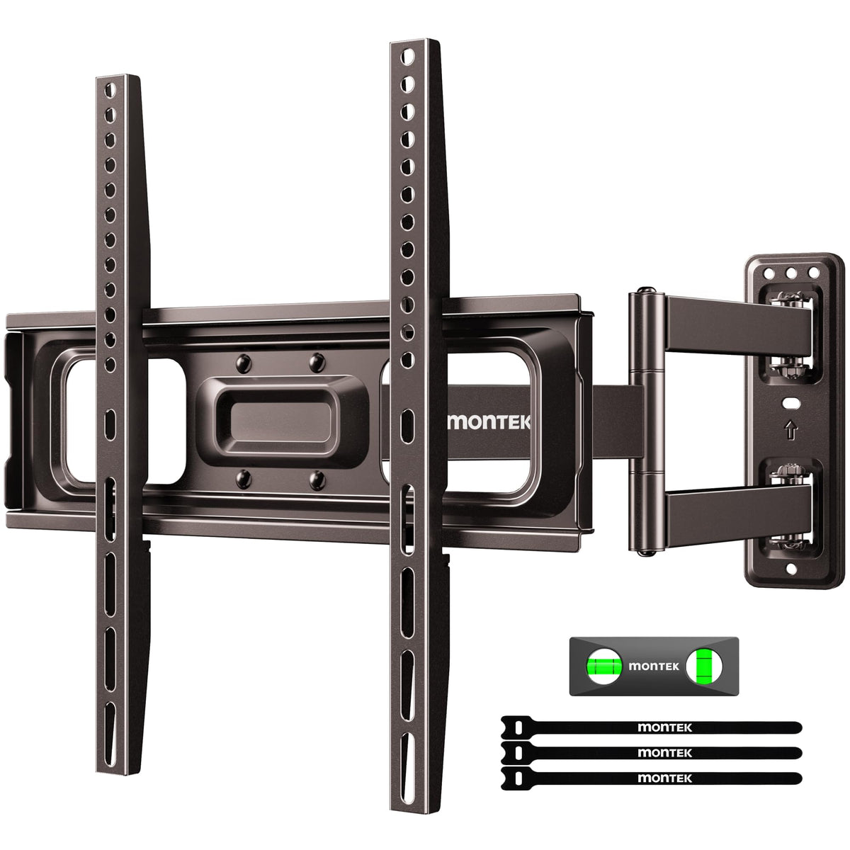 monTEK Full Motion Small TV Wall Mount for 13-43 Inch TVs up to 44 lb