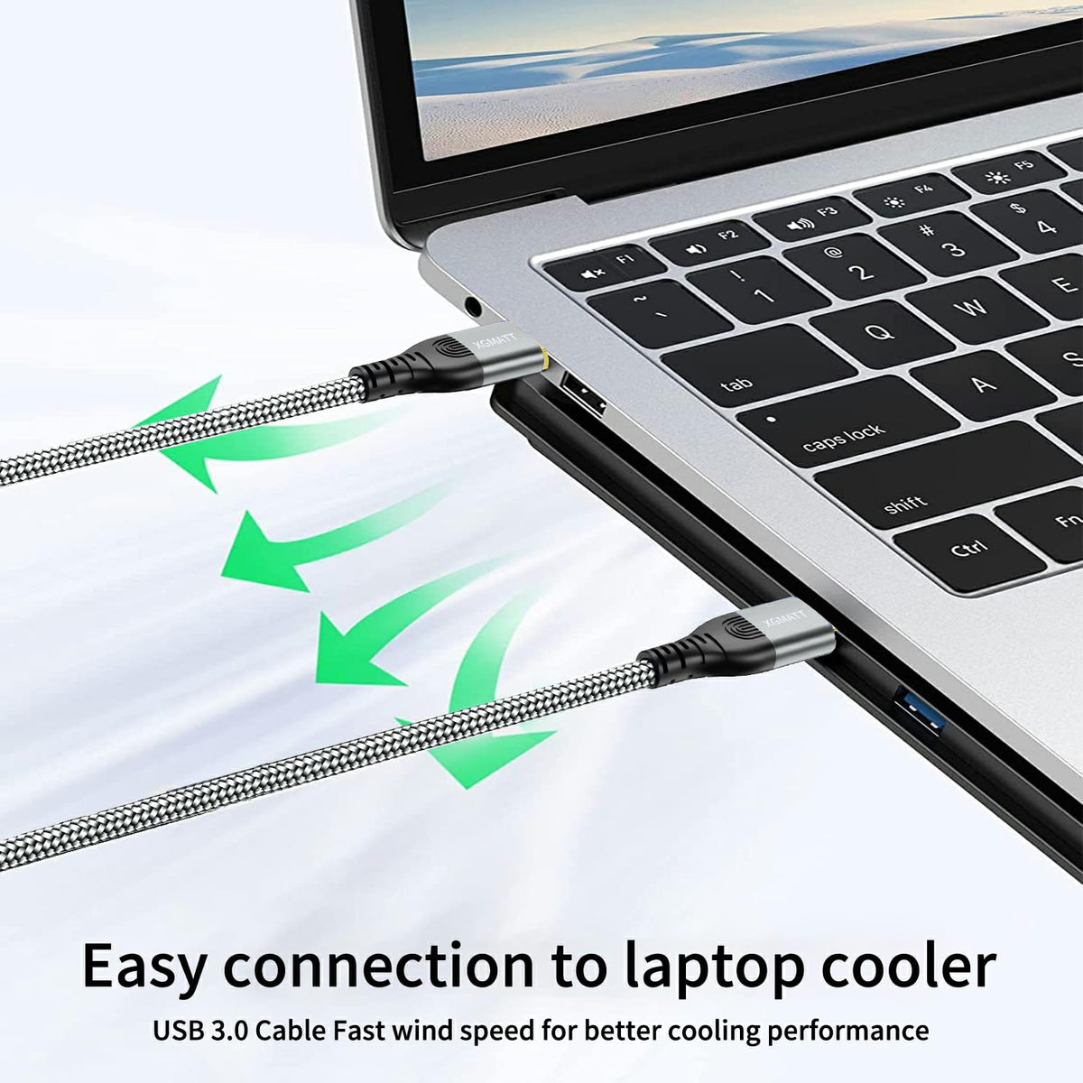 USB 3.0 Cable 1M,5Gbps High Speed Transfer USB to USB Cable USB 3.0 A to A Data Cable Braided Compatible with External Hard Drive/Laptop Cooling Pad/Docking Station/PC/TV/DVD/Printer,Grey