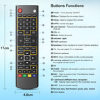 for Hisense TV Remote Control, Universal for Hisense Smart TV, Replacement