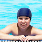 2 Swimming Caps for Kids Girls Boys Adult Light Swimming Cap Swim Hats Kid