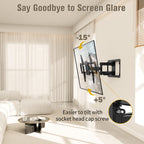 Mounting Dream Full Motion TV Wall Mount for 32-70 Inch TVs up to 110lbs