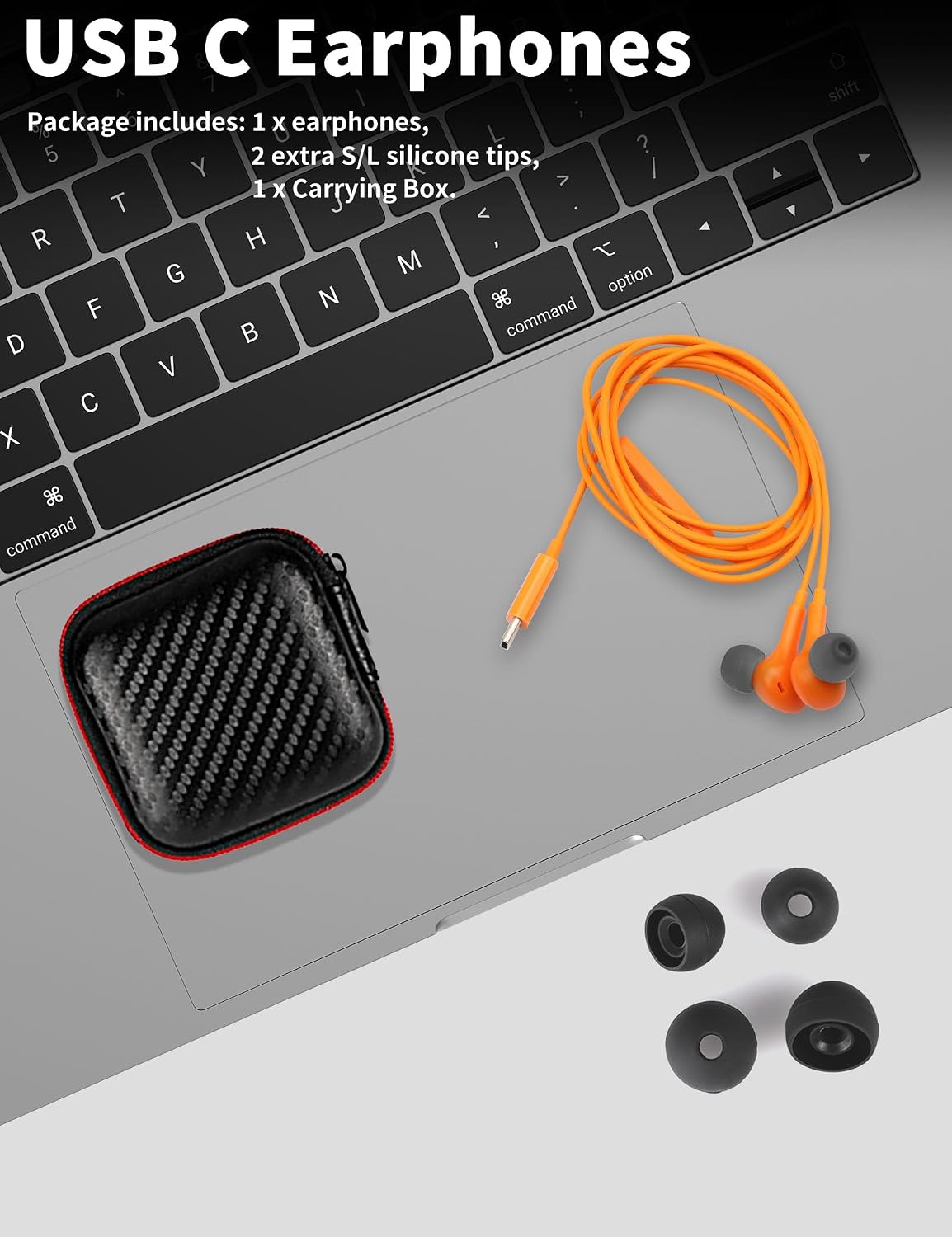 USB C Headphone for Samsung S26 S25 FE S24 A16 A17 Z Wired Earbuds Magnetic