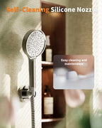 Cobbe Hard Water Filter Shower Head with 1.5m Hose and Holder