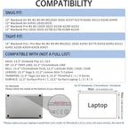 RAINYEAR Laptop Sleeve for 13" Macbook Neo A3404(2026) 11" MacBook Notebook