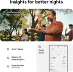 Fitbit Google Charge 6 Activity Tracker with 3 Months Google Health Membership Included, 7 Days Battery Life and Google Wallet and Maps, Obsidian/Black Aluminum