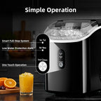 Antarctic Star Nugget Ice Maker Countertop with Soft Chewable Ice
