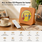 Gueray CD Player Portable Bluetooth Desktop CD Players for Home