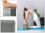 EXERZ Yoga Blocks 2pcs Gym Bricks -Comfortable Fitness Yoga Bricks, Anti-Slip, Lightweight and Travel Friendly Pilates Practice