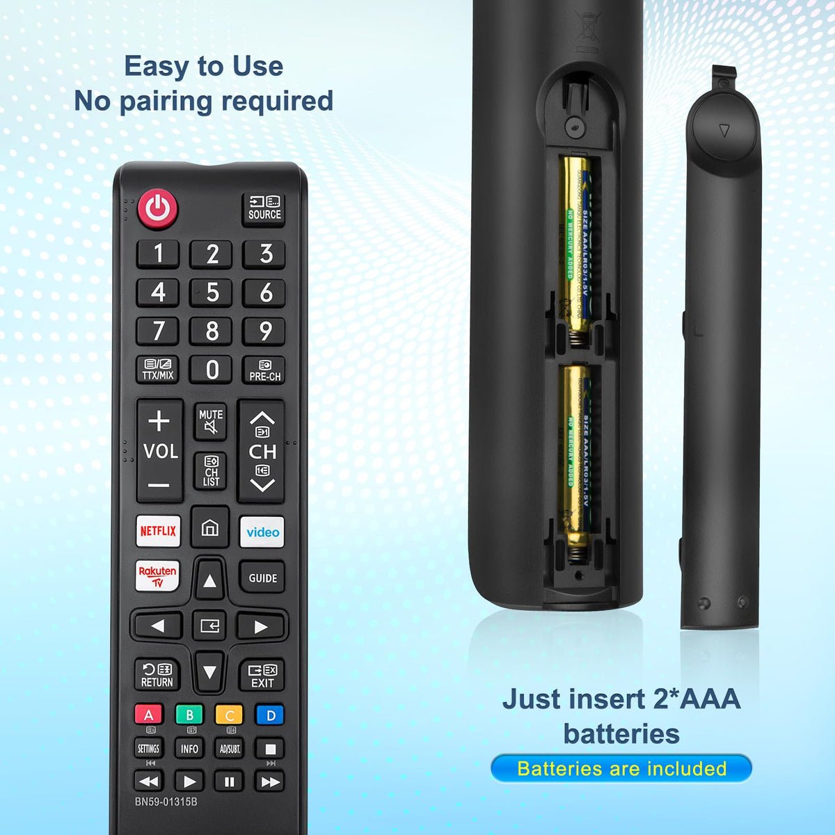for Hisense TV Remote Control, Universal for Hisense Smart TV, Replacement