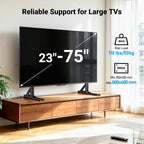 PERLESMITH Universal TV Stand Legs for 20–75 Inch TVs up to 110 lbs