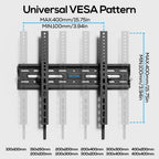 USX STAR Tilting TV Wall Mount Bracket for 32 42 43 50 55 60 Inch TVs