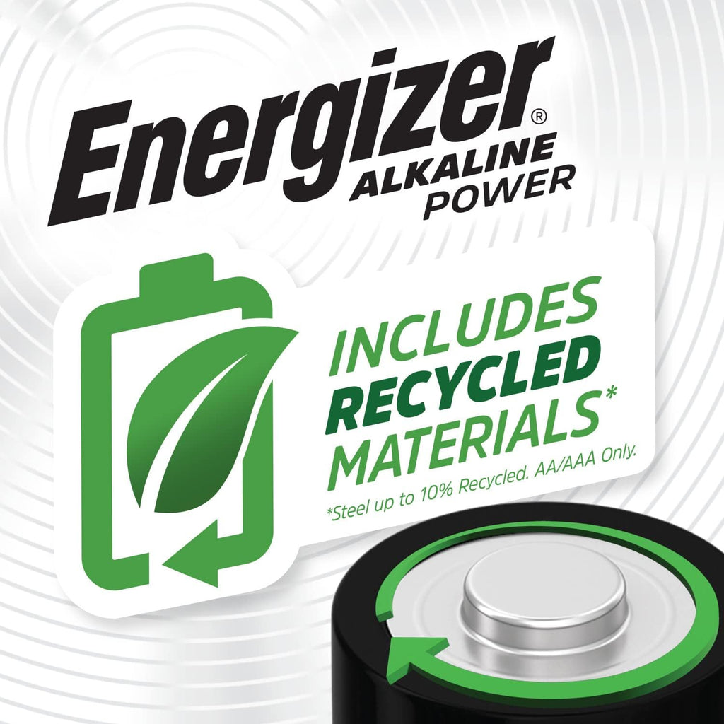 Energizer Alkaline Power - AAA Batteries (24 Pack) Up To 50% Longer Lasting