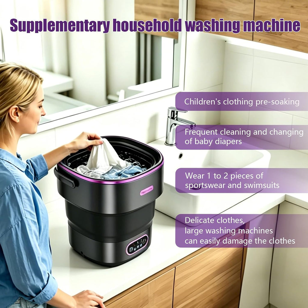 20L Mini Portable Washing Machine,Portable Washer Mini Lavadora Portatil