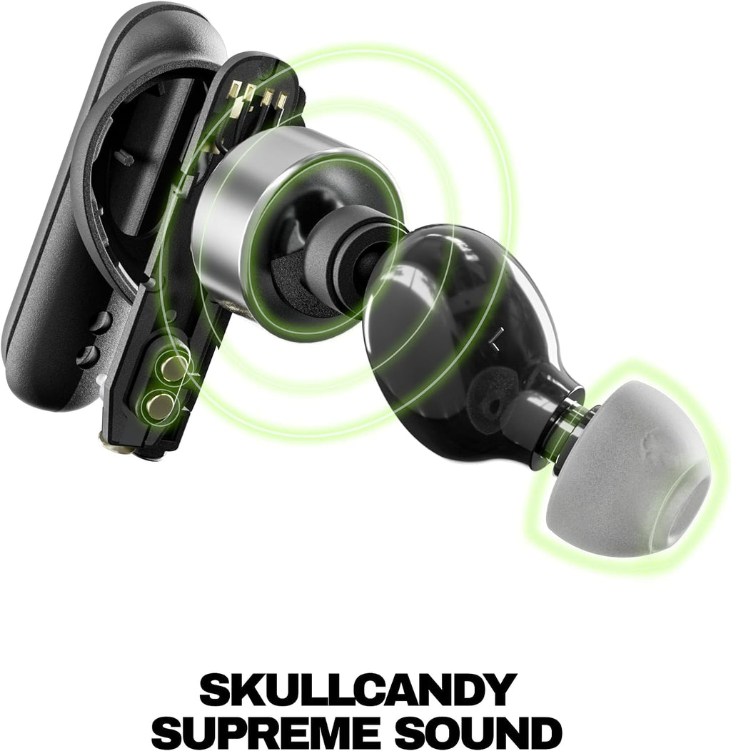 Skullcandy Smokin’ Buds Wireless Noise Isolating Earbuds - Preppy Sage