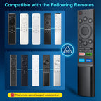 Only for TCL Google TV Remote Control Replacement, Responsive, No Setup