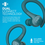 JLab, Go Sport+, True Wireless Workout Earbuds, Bluetooth Sport Earbuds, Clear Calling, Sand