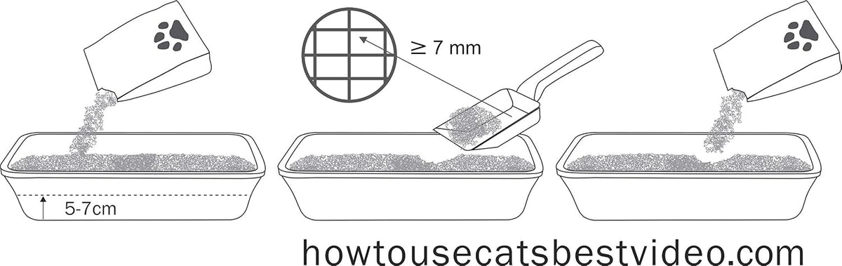 Cat's Best Wood Fibre Cat Litter, 4.3kg
