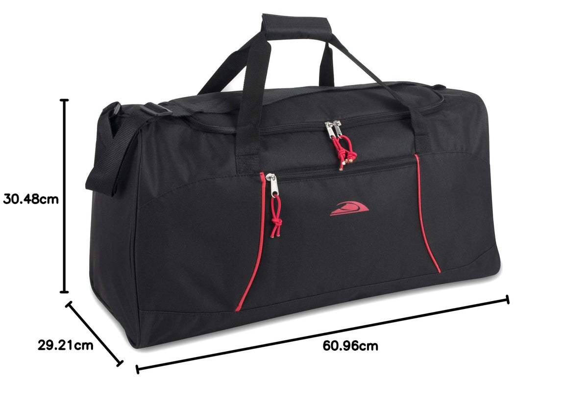 Trail maker 55 Liter, 24 Inch Lightweight Canvas Duffle Bags for Men & Women For Traveling, the Gym, and as Sports Equipment Bag/Organizer