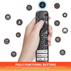 【2-Pack】 for Roku TV Remote,Replacement for TCL,ONN, Hisense Roku TVs