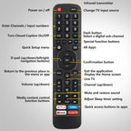Universal for Hisense TV Remote Replacement