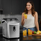 Antarctic Star Nugget Ice Maker Countertop with Soft Chewable Ice