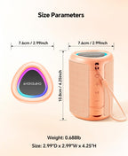 Portable Bluetooth Speaker Gift Ideas: Outdoor Travel Essentials Waterproof