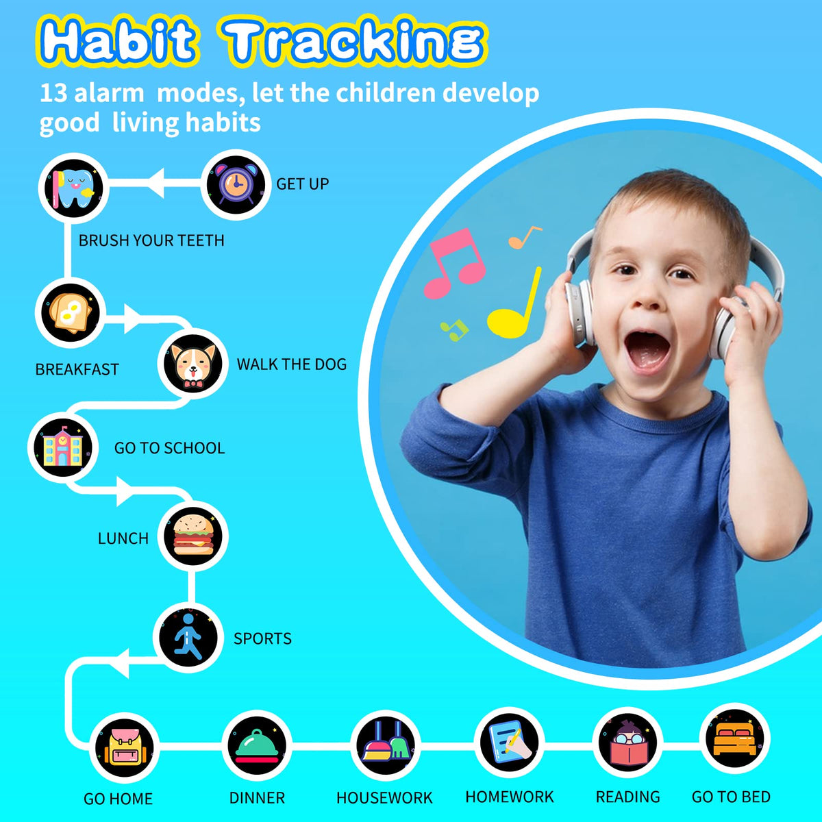 Kids Smart Watches Girls Age 5-12, 26 Games High-Resolution Touchscreen Kids Watch with Video Camera Music Player Pedometer Flashlight 12/24 hr Educational Toys Birthday Gifts for Girls Ages 6 7 8