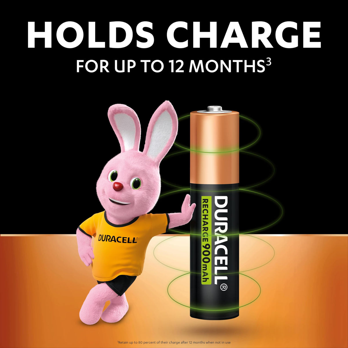 DURACELL AA Rechargeable Batteries (4 Pack) 1.2V, 2500 mAh NiMH