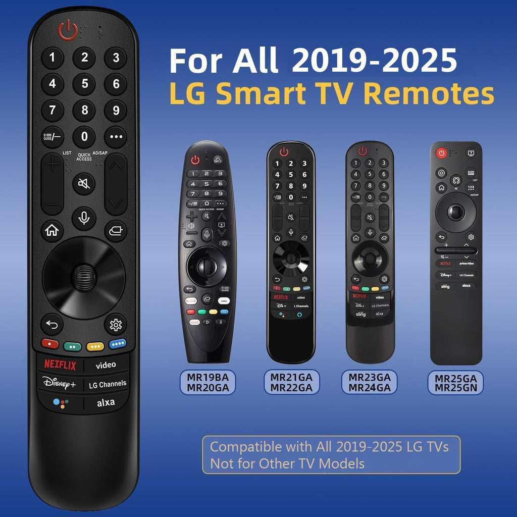 Replacement for Samsung TV Remote, for All 2019-2026 Samsung Remote Control for Smart TV with Voice Control. 2-Year Full Warranty.
