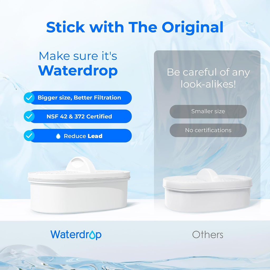 [Original] Waterdrop PF-01A Water Filter for Waterdrop Jug, 3 Months Each