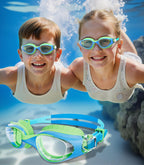 Kids Swimming Goggles for Boys & Girls Aged 6-14, Anti-Fog