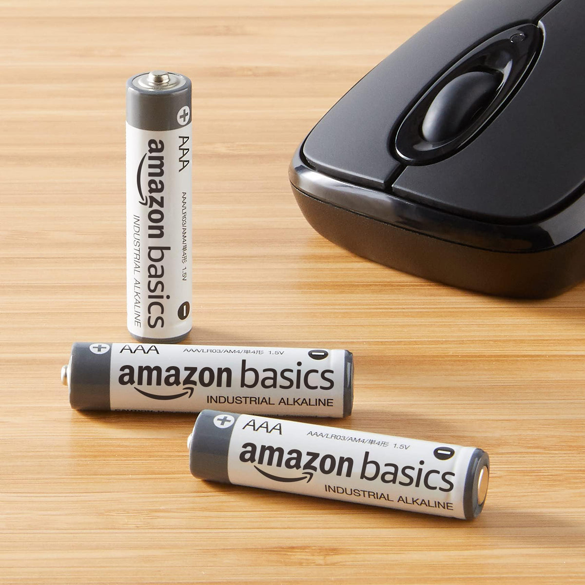 Amazon Basics 200-Pack AAA Alkaline Industrial Batteries, 1.5 Volt, 5-Year Shelf Life