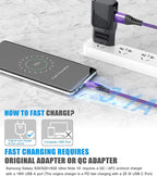 2-Pack 1M USB C Cable 3.1A Fast Car Charger Cable Compatible for iPhone 17 air 16 15 Plus Pro Max, Samsung Flip/Fold 7 6 5 4 3 S26 S25 S24 S10 S20 S21 S22 S23 A16/15/14/13/12 A35/A34 A56/55/54, Pixel