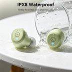 TOZO T10 Wireless Earbuds Powerful Bass Stereo Wireless Charging, APP, IPX8