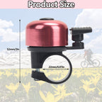 Bike Bell Bicycle Bell with Loud Crisp Clear Sound, Road and Mountain Bike Bell Adults Kids(8 colors)