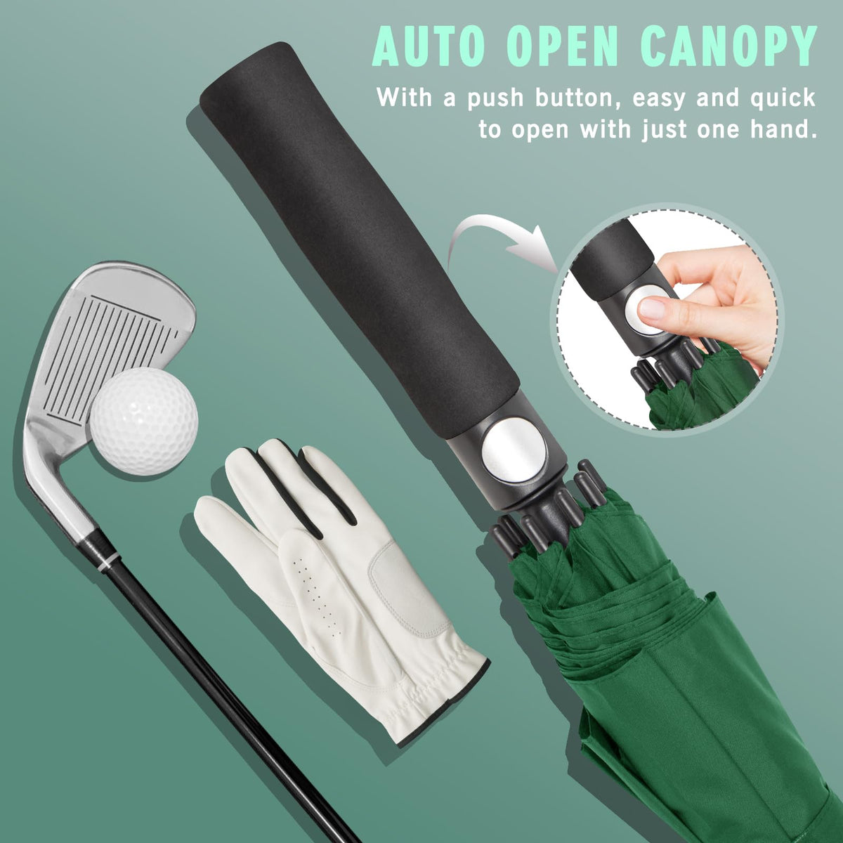 ZOMAKE Golf Umbrella Windproof and Rainproof Large