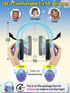Dr.meter Ear Defenders Children SNR 27.4dB for Autism, Sensory Needs