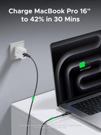 UGREEN USB C to USB-C Charger Cable 100W 5A Type C to C Fast Charging 0.5M