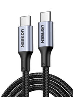 UGREEN 2 Pack USB C to USB C Charger Cable 100W 65W USB C Charger Cable, 3M