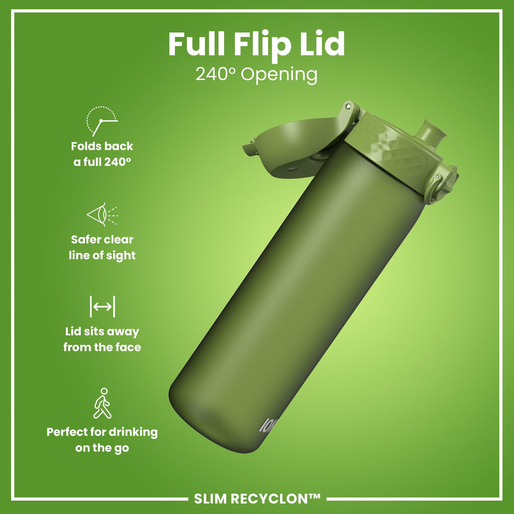 ION8 Leak Proof Water Bottle, 500ml (18oz), Fighter Jets