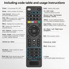 Universal-TV-Remote-Control for Samsung LG Vizio Roku TCL Hisense Sony TVs