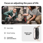 AcclaFit Smart Watch for Men Women Answer/Make Call, 1.85" Smartwatch, Fitness Watch with Heart Rate Blood Pressure Sleep Monitor, IP68 Waterproof Step Counter Compatible with Android IOS Orange