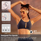 Wireless Earbuds Sports, 75Hrs Bluetooth 5.4 Headphones, Bass Hi-Fi Stereo